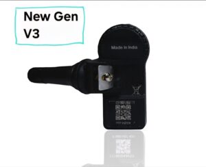 Smart TPMS for CAR / SUV | V3 Latest New Generation Sensors - Pack Of 5 With Warranty